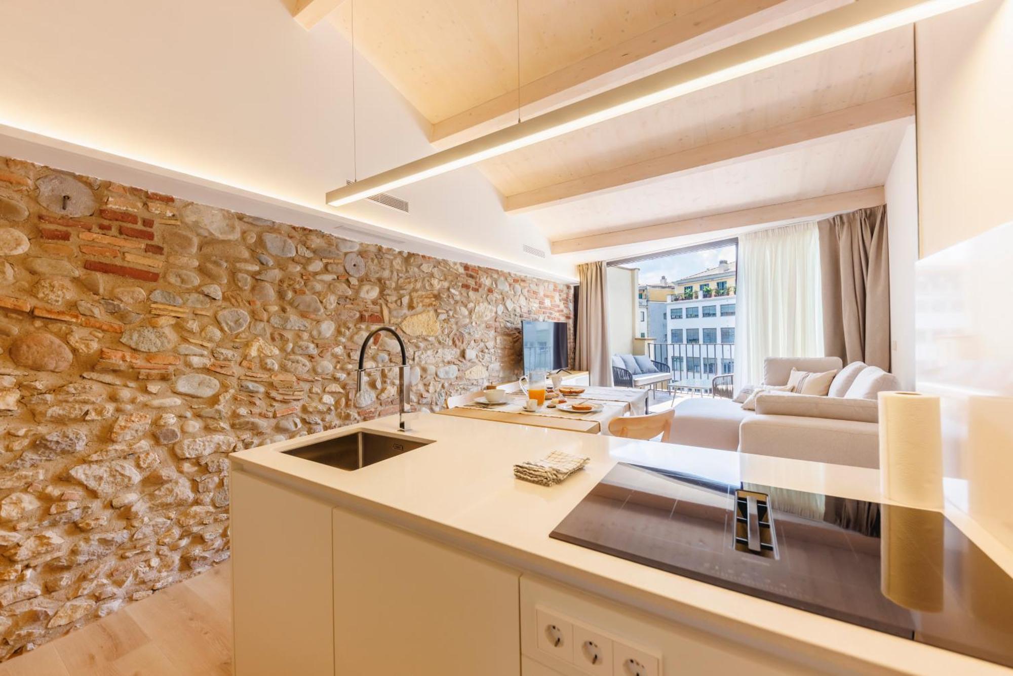 Bravissimo Ballesteries Penthouse, Monthly Appartement Gérone