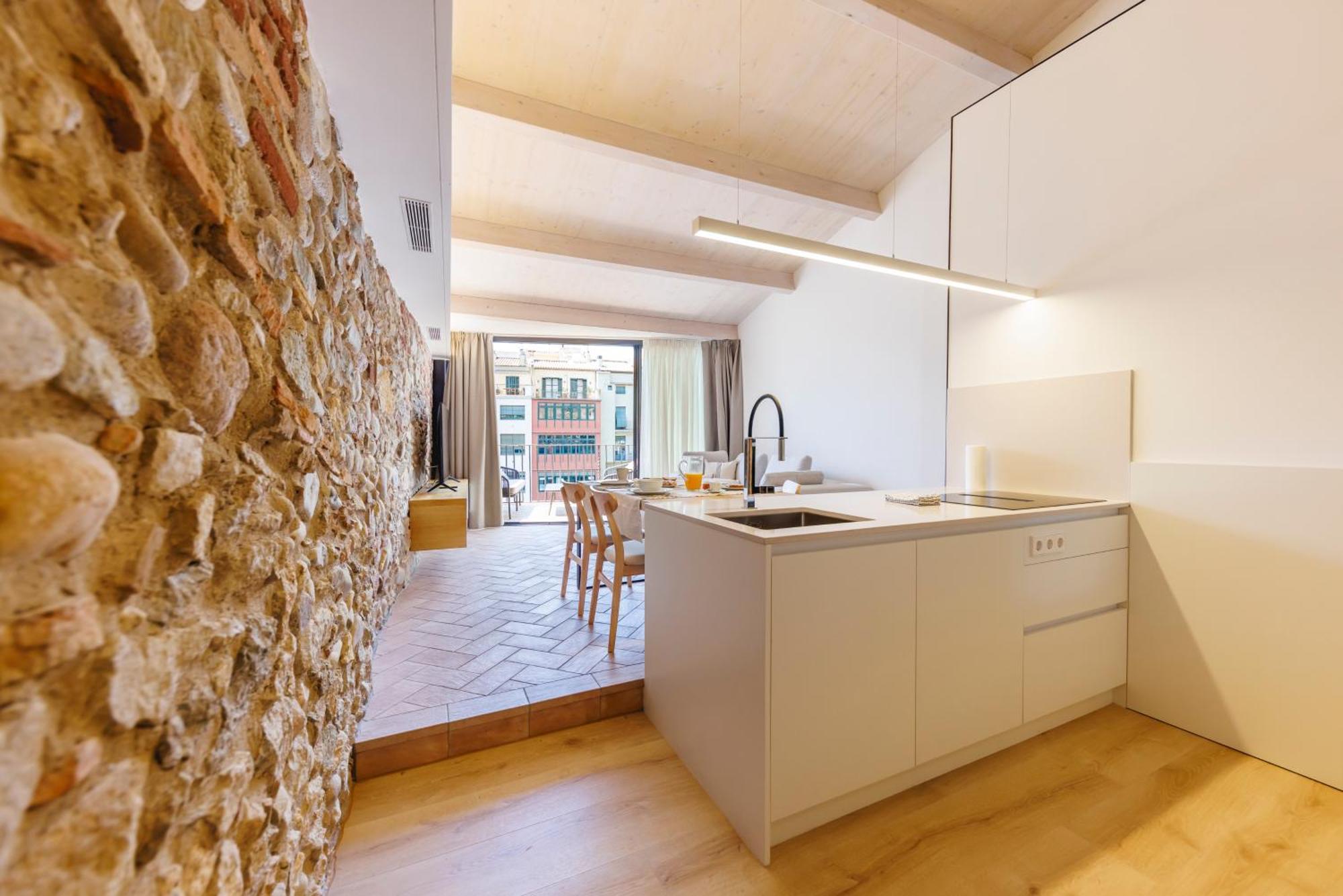 Bravissimo Ballesteries Penthouse, Monthly Appartement Gérone